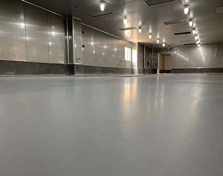 車間水性聚氨酯砂漿地坪-建智案例